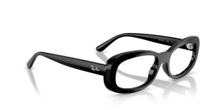 Ray-Ban RX 2221V women Black Geometric Eyeglasses