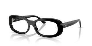 Ray-Ban RX 2221V women Black Geometric Eyeglasses