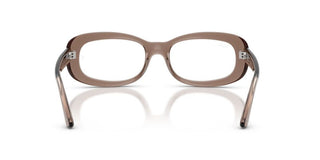 Ray-Ban RX 2221V women Brown Geometric Eyeglasses
