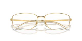 Ray-ban Rx 3732v Unisex Gold Squared Eyeglasses