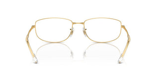 Ray-ban Rx 3732v Unisex Gold Squared Eyeglasses