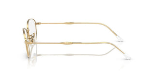 Ray-ban Rx 3749v Women Gold Oval Eyeglasses