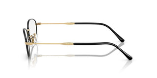 Ray-ban Rx 3749v Women Black Oval Eyeglasses