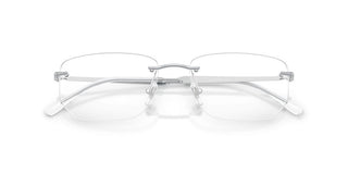 Ray-ban Rx 3768v Unisex Silver Rectangle Eyeglasses