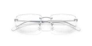 Ray-Ban RX 3768V unisex Silver Rectangle Eyeglasses