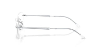 Ray-ban Rx 3768v Unisex Silver Rectangle Eyeglasses