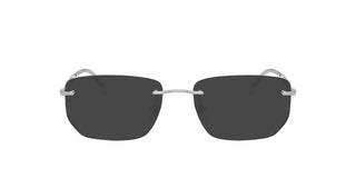 Ray-ban Rx 3768v Unisex Silver Rectangle Eyeglasses