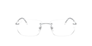 Ray-ban Rx 3768v Unisex Silver Rectangle Eyeglasses