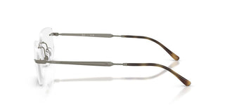 Ray-Ban RX 3768V unisex Grey Rectangle Eyeglasses
