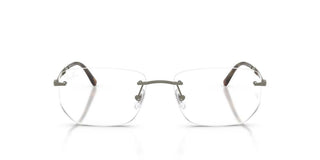 Ray-Ban RX 3768V unisex Grey Rectangle Eyeglasses