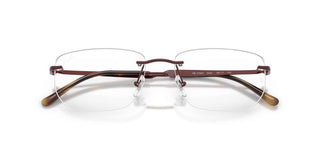 Ray-Ban RX 3768V unisex Red Rectangle Eyeglasses