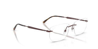 Ray-Ban RX 3768V unisex Red Rectangle Eyeglasses