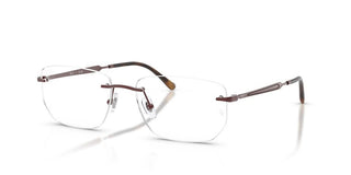 Ray-Ban RX 3768V unisex Red Rectangle Eyeglasses