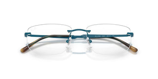 Ray-Ban RX 3768V unisex Blue Rectangle Eyeglasses
