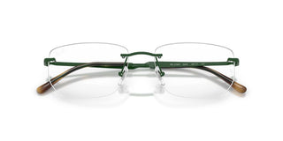 Ray-Ban RX 3768V unisex Green Rectangle Eyeglasses
