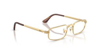 Ray-Ban RX 3927V unisex Gold Rectangle Eyeglasses