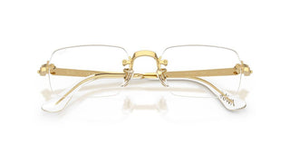 Ray-Ban RX 3928V unisex Gold Rectangle Eyeglasses