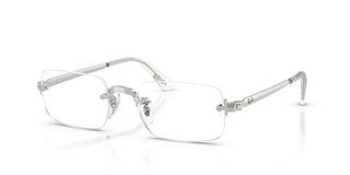 Ray-Ban RX 3928V unisex Silver Rectangle Eyeglasses