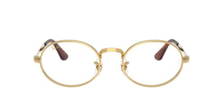 Ray-Ban RX 3931V unisex Gold Round Eyeglasses