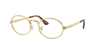 Ray-Ban RX 3931V unisex Gold Round Eyeglasses