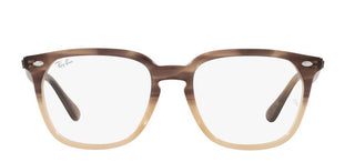 Ray-Ban RX 4362V unisex Brown Squared Eyeglasses
