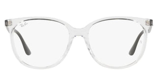 Ray-Ban RX 4378V women Transparent Round Eyeglasses