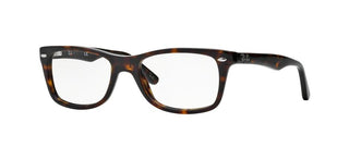 Ray-Ban Highstreet RX 5228 unisex Havana Squared Eyeglasses