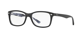 Ray-Ban Highstreet RX 5228 unisex Black Squared Eyeglasses