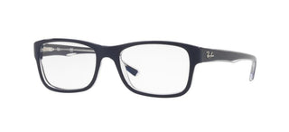 Ray-Ban Highstreet RX 5268 unisex Blue Geometric Eyeglasses