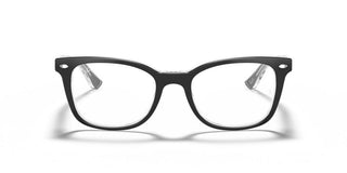 Ray-Ban RX 5285 unisex Black Squared Eyeglasses