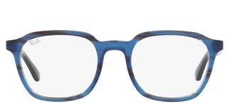 Ray-Ban RX 5390 unisex Blue Geometric Eyeglasses