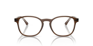 Ray-Ban RX 5417 unisex Brown Visor Eyeglasses