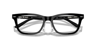 Ray-ban Rx 5426d Unisex Black Squared Eyeglasses