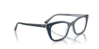 Ray-ban Rx 5433 Unisex Blue Squared Eyeglasses