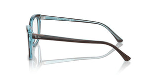 Ray-ban Rx 5433 Unisex Brown Squared Eyeglasses