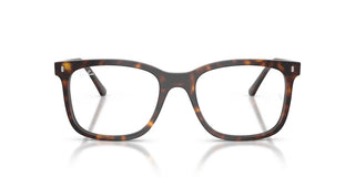 Ray-Ban RX 5446 unisex Havana Squared Eyeglasses
