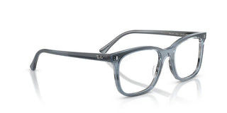 Ray-Ban RX 5446 unisex Blue Squared Eyeglasses