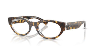 Ray-Ban RX 5447 unisex Havana Oval Eyeglasses