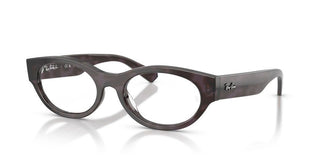 Ray-Ban RX 5447 unisex Havana Oval Eyeglasses