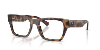 Ray-Ban RX 5448 unisex Havana Squared Eyeglasses