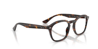 Ray-Ban RX 5451 unisex Havana Squared Eyeglasses