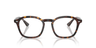 Ray-ban Rx 5451 Unisex Havana Squared Eyeglasses