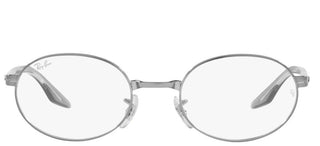 Ray-Ban RX 6481V unisex Ruthenium Round Eyeglasses