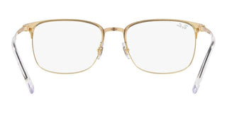 Ray-Ban RX 6494 unisex Brown Squared Eyeglasses
