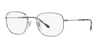 Ray-Ban RX 6496 unisex Ruthenium Geometric Eyeglasses