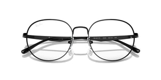Ray-ban Rx 6517d Unisex Black Round Eyeglasses