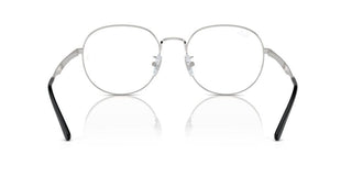 Ray-ban Rx 6517d Unisex Silver Round Eyeglasses