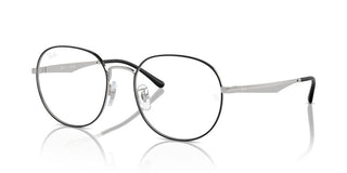 Ray-ban Rx 6517d Unisex Silver Round Eyeglasses