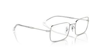 Ray-ban Rx 6520 Unisex Silver Squared Eyeglasses