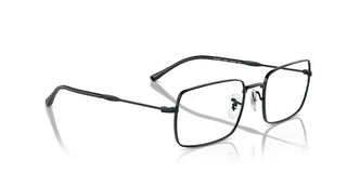 Ray-ban Rx 6520 Unisex Black Squared Eyeglasses